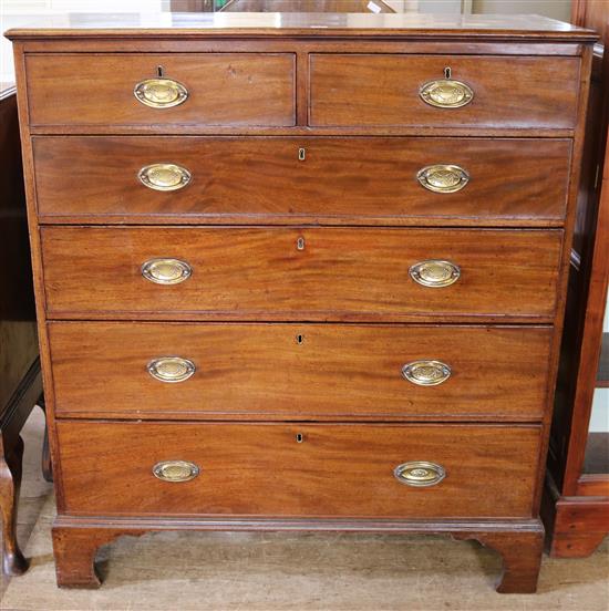 Regency mahogany chest